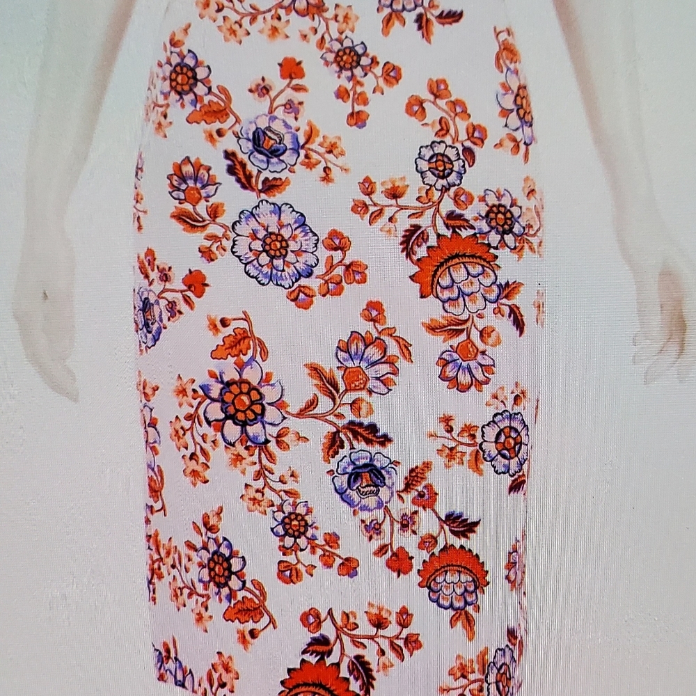 Ann Taylor Factory Petite floral pencil skirt
